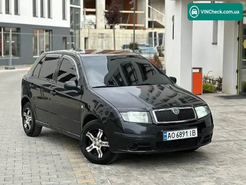 Skoda Fabia 2006, фото з оголошення 1 з 20, VIN TMBPY16Y06B052770