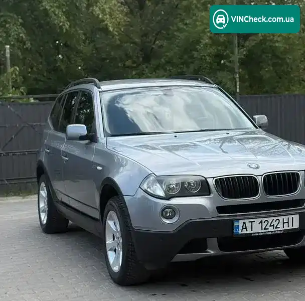 BMW X3 2008, фото з оголошення 2 з 16, VIN WBAPE11060WJ51875