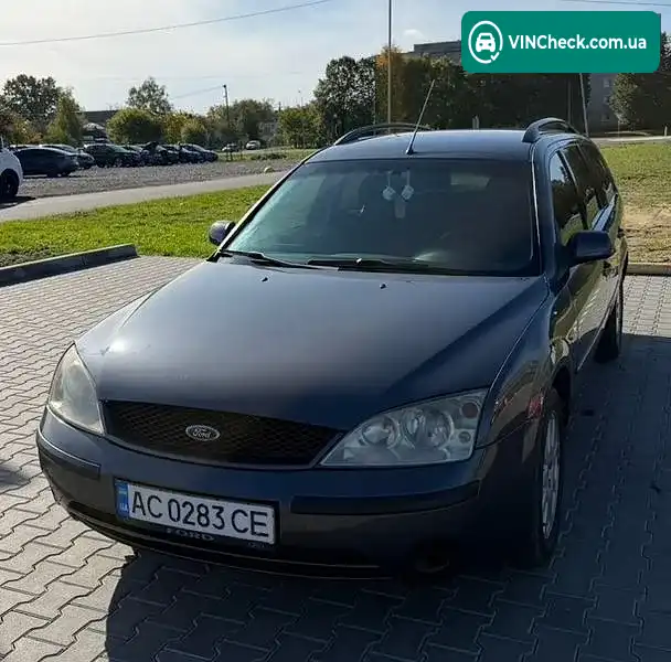 Ford Mondeo 2002, фото з оголошення 1 з 8, VIN WF0WXXGBBW2G43489