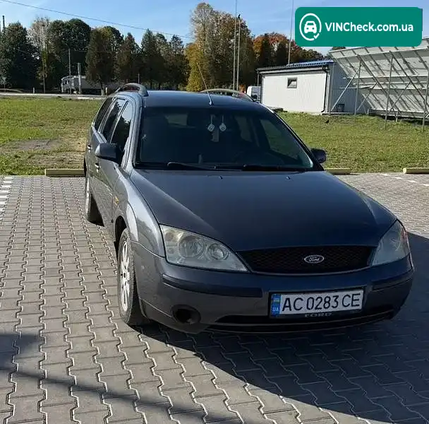 Ford Mondeo 2002, фото з оголошення 2 з 8, VIN WF0WXXGBBW2G43489