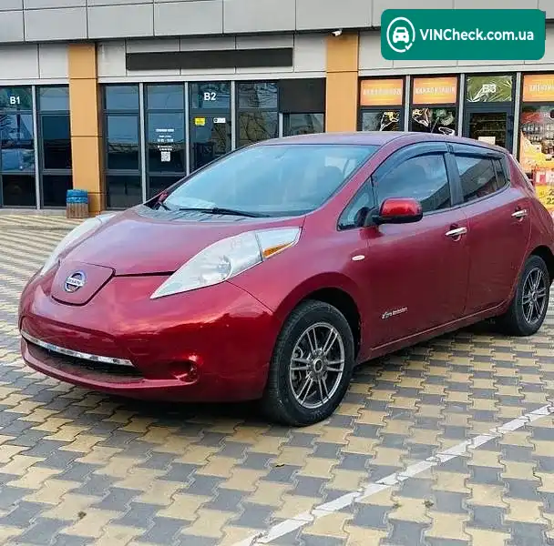 Nissan Leaf 2013, фото з оголошення 1 з 8, VIN 1N4AZ0CPXDC420541