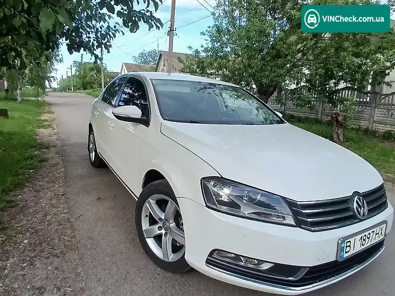 Volkswagen Passat 2011, фото з оголошення 1 з 14, VIN WVWZZZ3CZCP012024