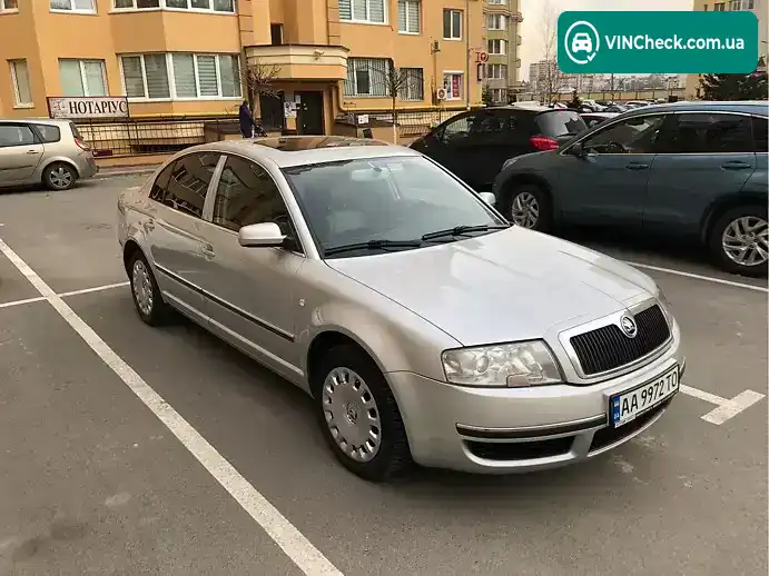 Skoda Superb 2006, фото з оголошення 1 з 10, VIN TMBBG63U169119203