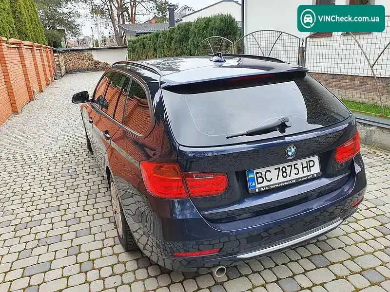 BMW 3 Series 2014, фото з оголошення 2 з 11, VIN WBA3L11090K257183