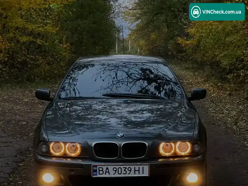 BMW 5 Series 2003, фото з оголошення 1 з 18, VIN WBADL71020GV20768