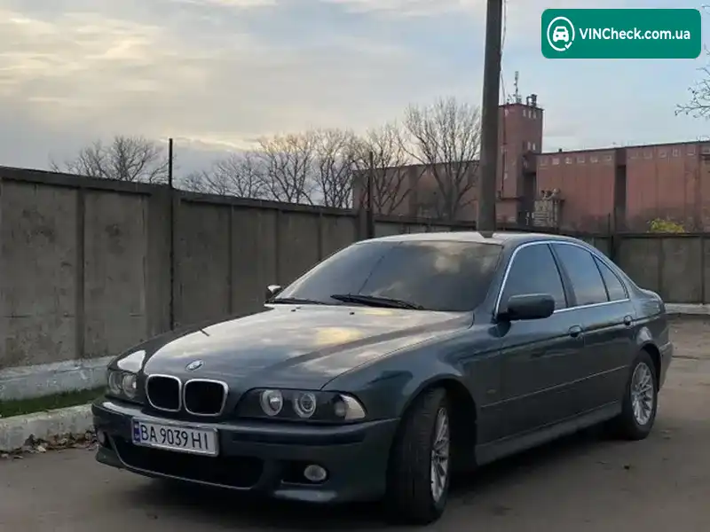 BMW 5 Series 2003, фото з оголошення 2 з 18, VIN WBADL71020GV20768