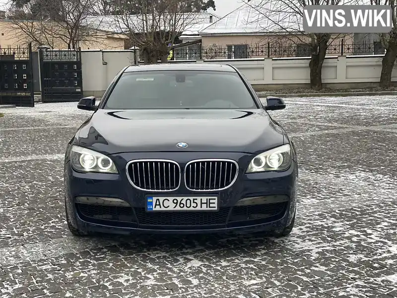 BMW 7 Series 2012, фото з оголошення 2 з 21, VIN WBAYA6C57DD143341