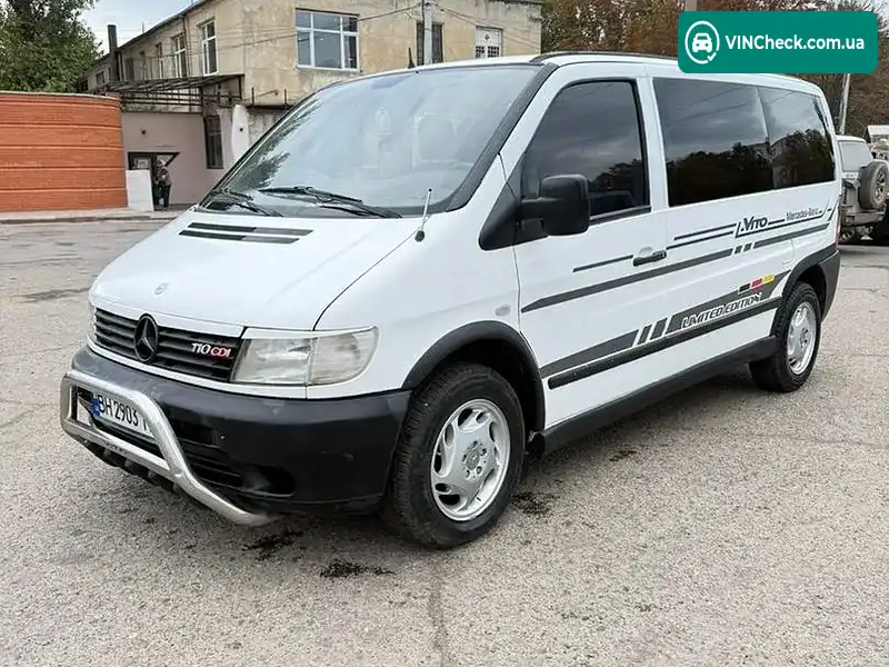 Mercedes-Benz Vito 2003, фото з оголошення 1 з 20, VIN WDF63809413531301