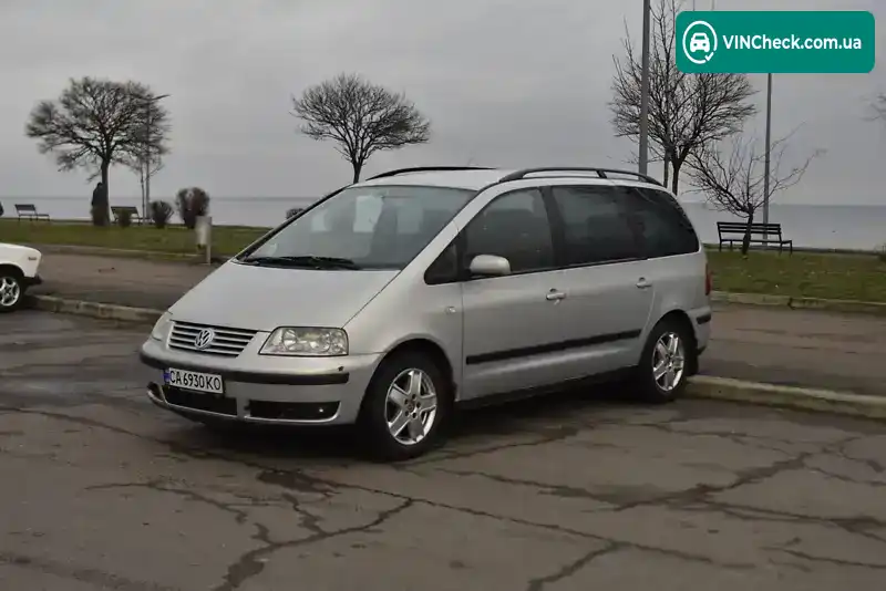 Volkswagen Sharan 2000, фото з оголошення 1 з 21, VIN WVWZZZ7MZ1V017147