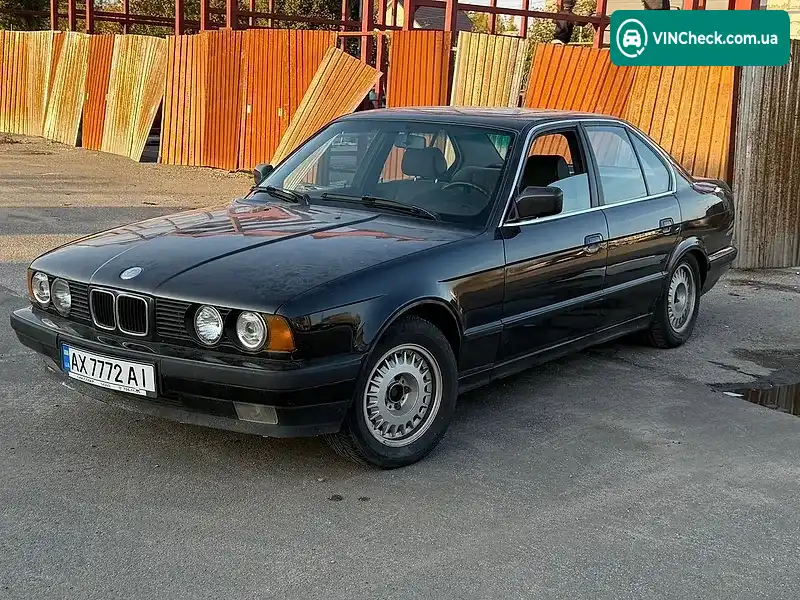 BMW 5 Series 1990, фото з оголошення 1 з 7, VIN WBAHB11060BB26837