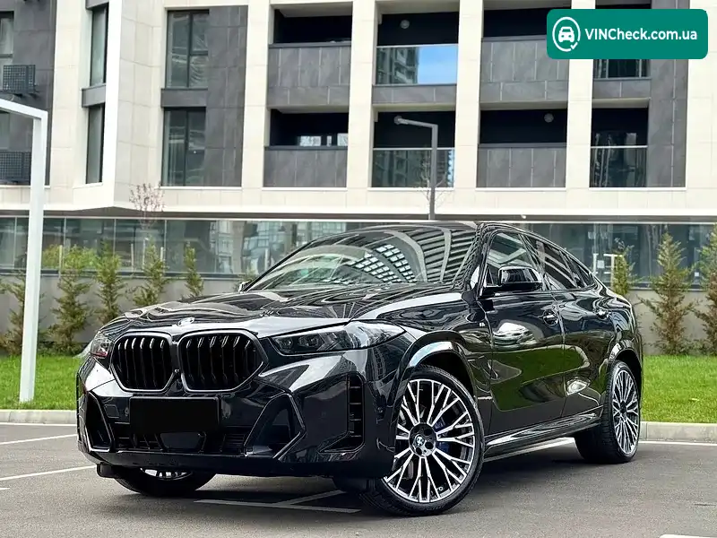 BMW X6 2025, фото з оголошення 1 з 20, VIN WBA21EY0909012910