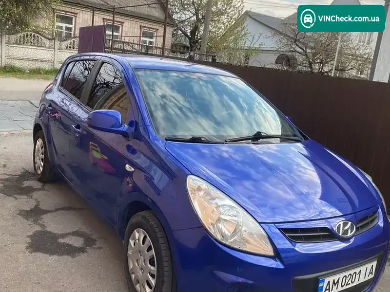 Hyundai i20 2009, фото з оголошення 1 з 5, VIN MALBB51SP9M043506