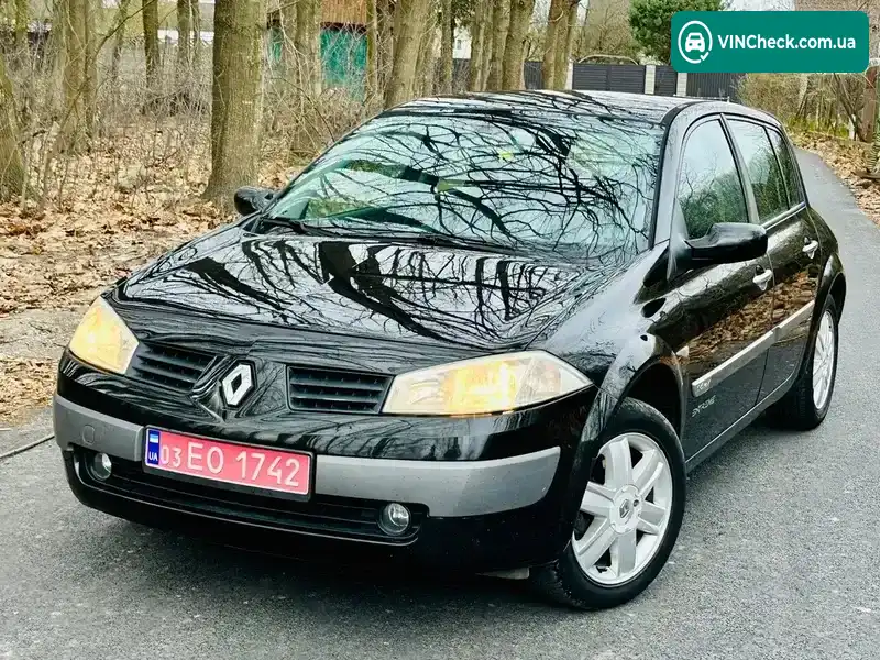 Renault Megane 2003, фото з оголошення 1 з 16, VIN VF1BM0J0H29365643