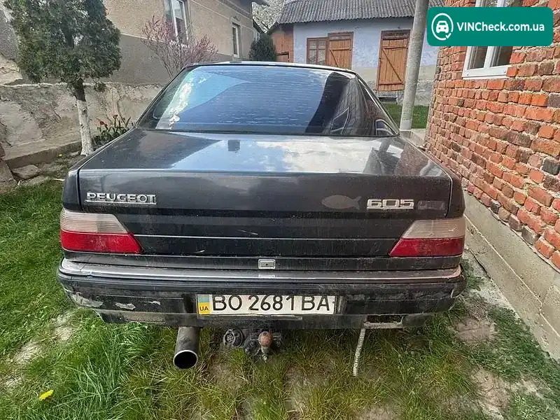 Peugeot 605 1991, фото з оголошення 2 з 21, VIN VF36BRFZ290794041