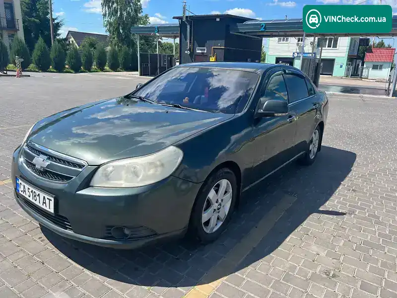 Chevrolet Epica 2008, фото з оголошення 1 з 15, VIN KL1LA69LE8B116659
