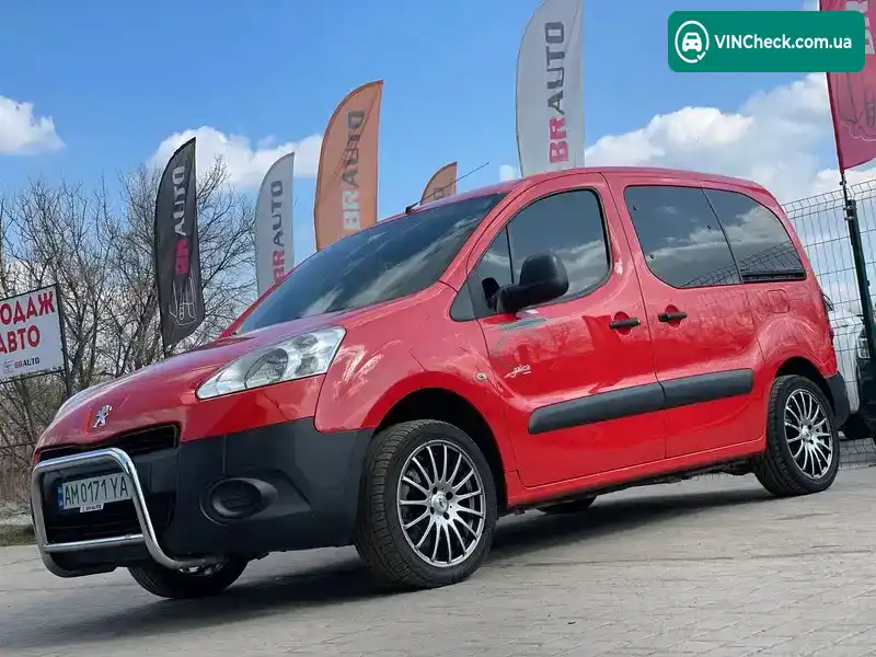 Peugeot Partner 2013, фото з оголошення 2 з 21, VIN VF37DZKYZDJ874906