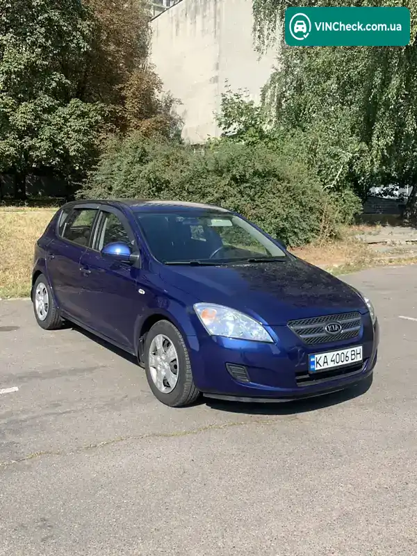 Kia Ceed 2008, фото з оголошення 1 з 20, VIN U5YFF24228L102448