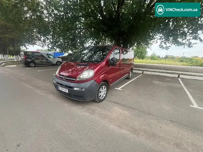 Opel Vivaro 2005, фото з оголошення 2 з 20, VIN W0LF7BCB65V648360
