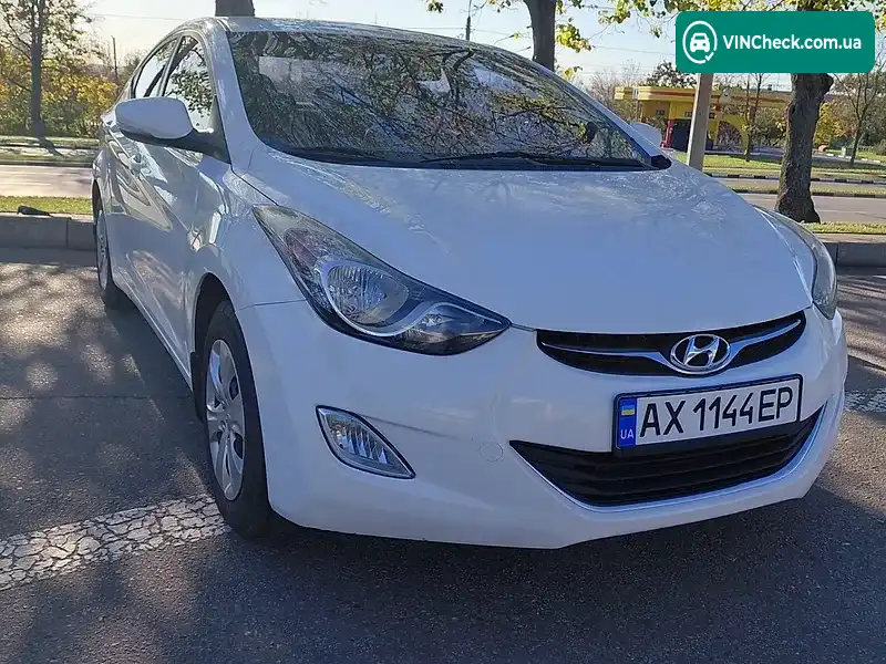 Hyundai Elantra 2013, фото з оголошення 2 з 12, VIN KMHDH41CADU835904