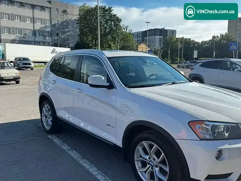 BMW X3 2013, фото з оголошення 1 з 14, VIN 5UXWX9C50E0D09543