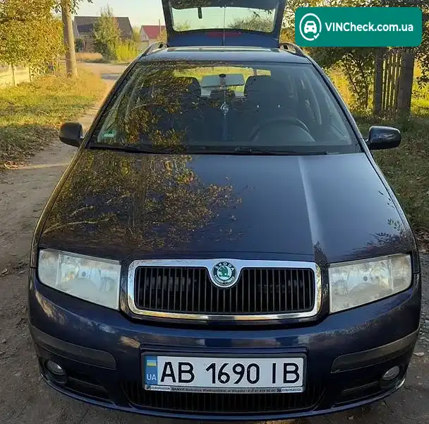 Skoda Fabia 2006, фото з оголошення 1 з 13, VIN TMBHD26Y564596918