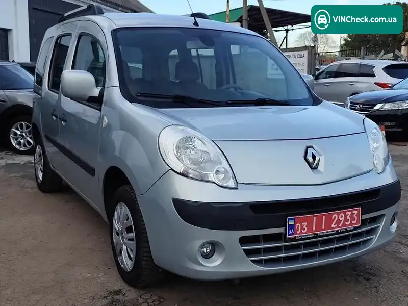 Renault Kangoo 2009, фото з оголошення 1 з 20, VIN VF1KW0DB540879871