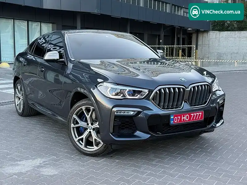 BMW X6 2021, фото з оголошення 2 з 20, VIN 5UXCY8C07M9H53236