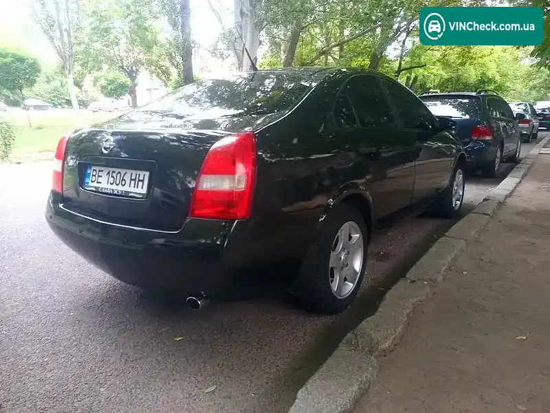 Nissan Primera 2002, фото з оголошення 2 з 13, VIN SJNBBAP12U0005929