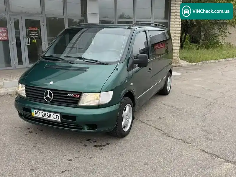 Mercedes-Benz Vito 2002, фото з оголошення 2 з 20, VIN WDF63809413444243