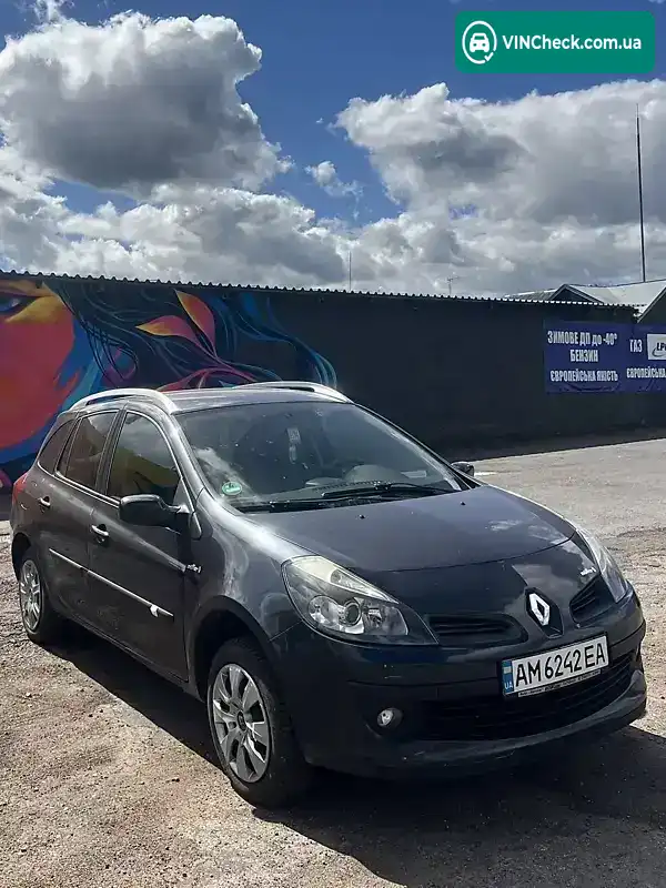 Renault Clio 2008, фото з оголошення 1 з 11, VIN VF1KR1JBH39886391