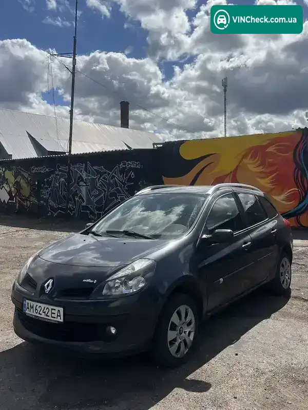 Renault Clio 2008, фото з оголошення 2 з 11, VIN VF1KR1JBH39886391