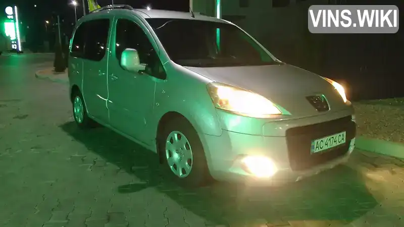 Peugeot Partner 2011, фото з оголошення 1 з 21, VIN VF37J9HP0BJ579061