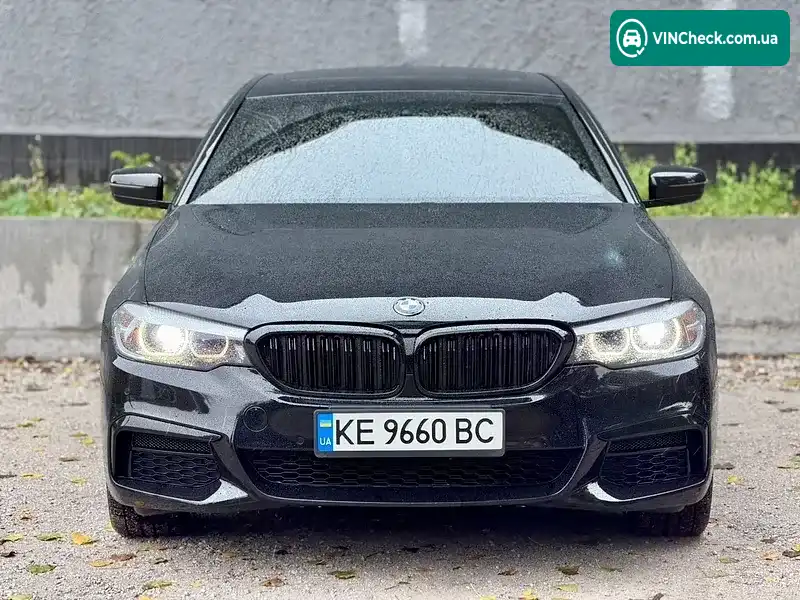 BMW 5 Series 2017, фото з оголошення 1 з 11, VIN WBAJA5C55JWA37114