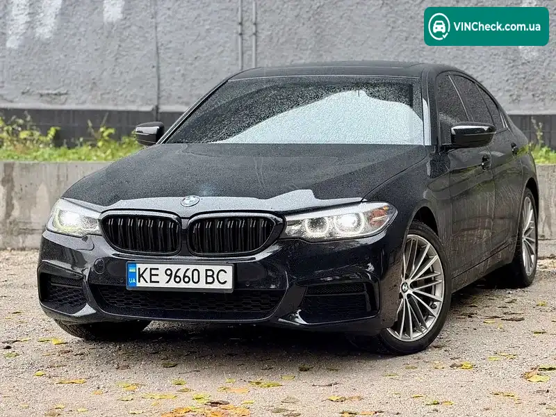 BMW 5 Series 2017, фото з оголошення 2 з 11, VIN WBAJA5C55JWA37114