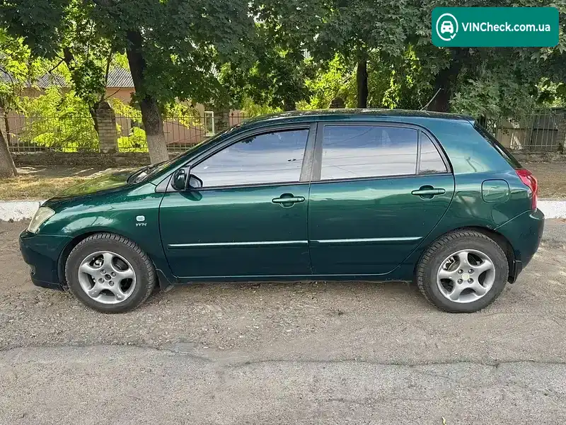 Toyota Corolla 2003, фото з оголошення 2 з 10, VIN SB1KM22E80E063601