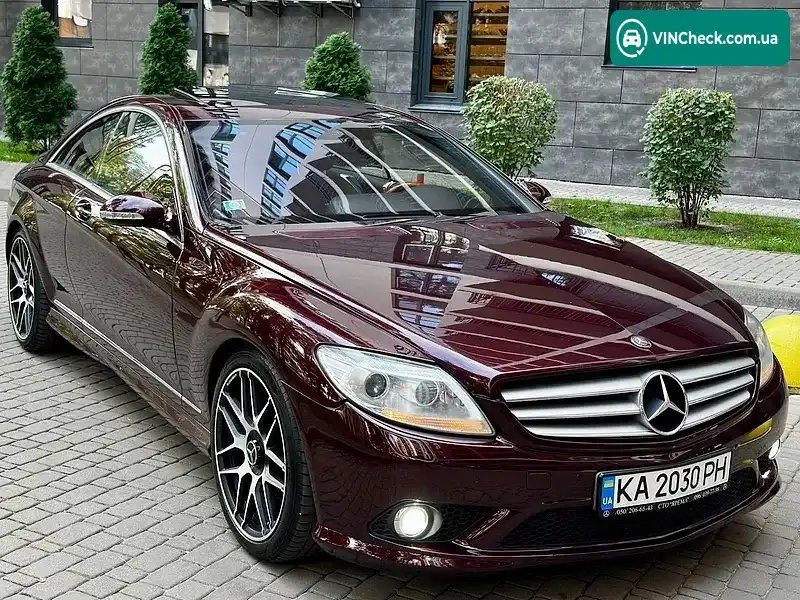 Mercedes-Benz CL-Class 2008, фото з оголошення 2 з 20, VIN WDD2163711A019867