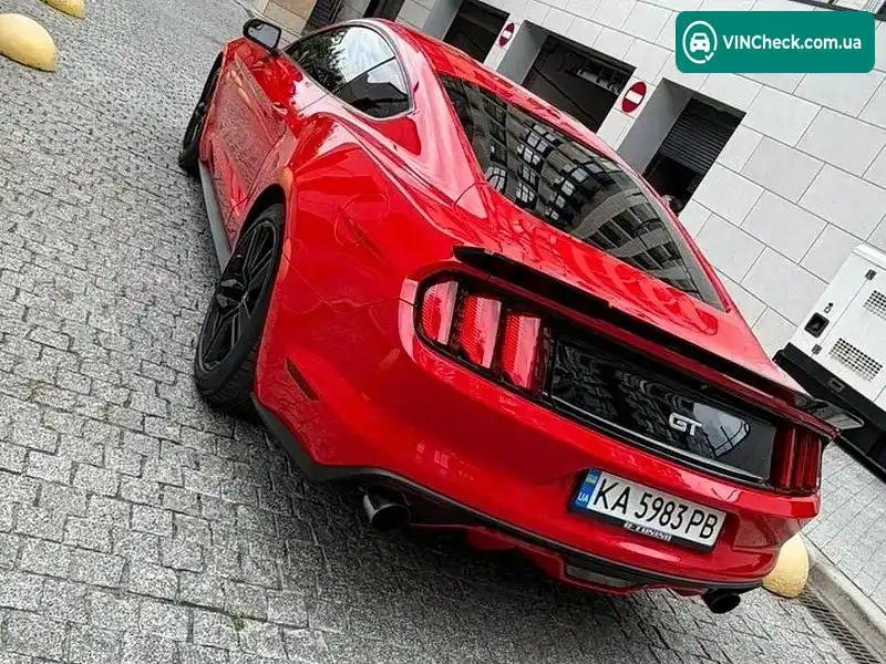 Ford Mustang 2017, фото з оголошення 2 з 10, VIN 1FA6P8TH0H5286491