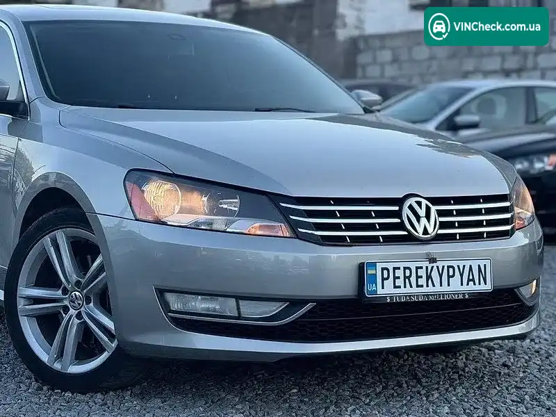 Volkswagen Passat 2013, фото з оголошення 2 з 19, VIN 1VWCN7A38DC124177