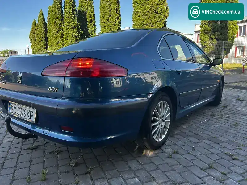 Peugeot 607 2001, фото з оголошення 1 з 14, VIN VF39D4HXB92033985