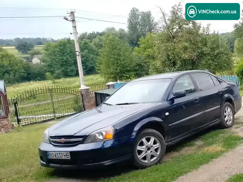 Chevrolet Evanda 2006, фото з оголошення 1 з 20, VIN KL1LA69ZE6B180469