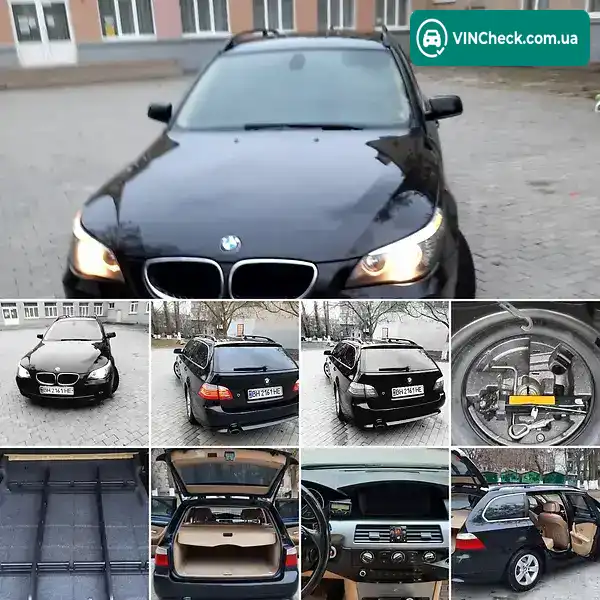 BMW 5 Series 2007, фото з оголошення 1 з 5, VIN WBAPX31060CX38391