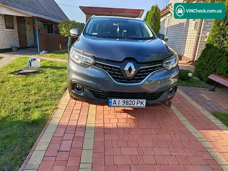 Renault Kadjar 2015, фото з оголошення 1 з 20, VIN VF1RFE00X53507544