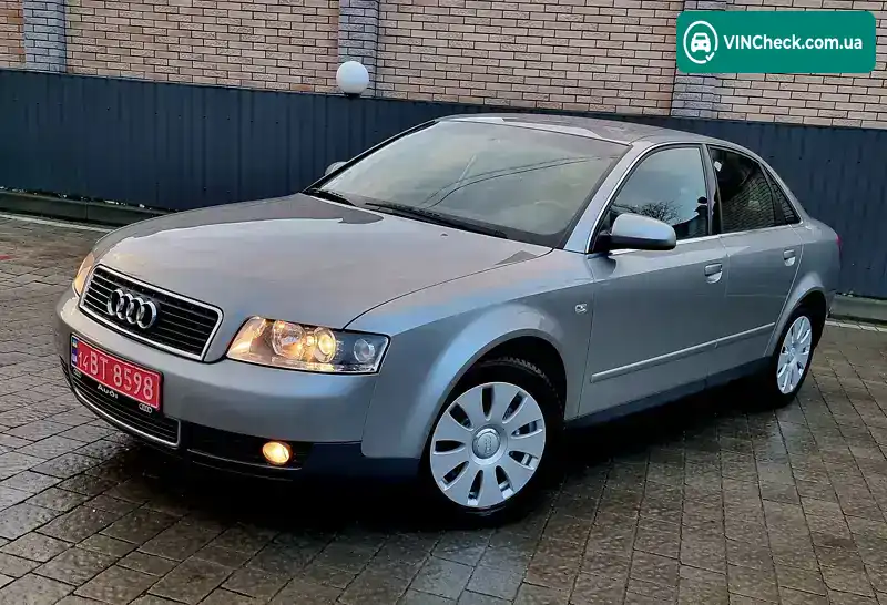 Audi A4 2002, фото з оголошення 1 з 20, VIN WAUZZZ8E02A021071