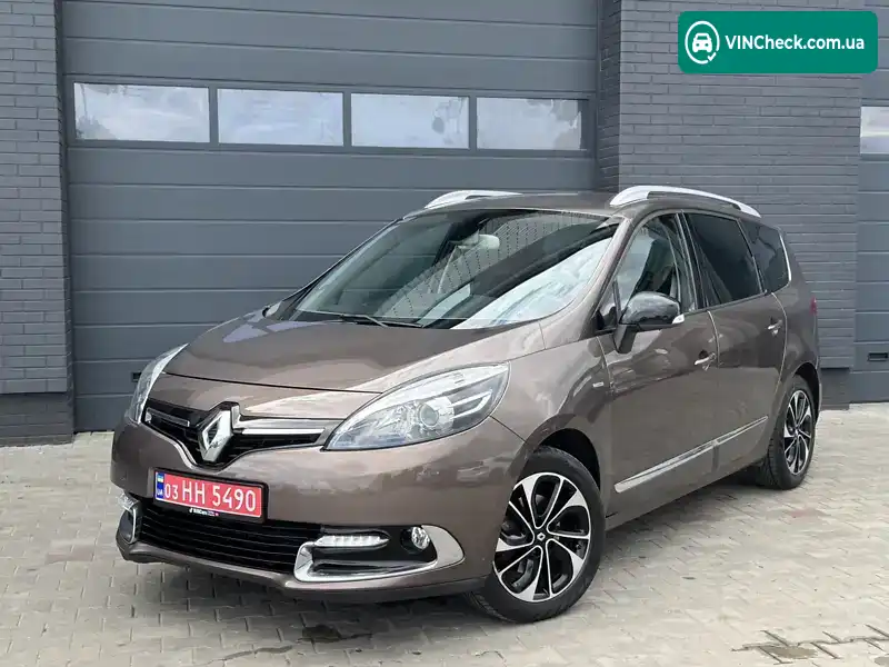 Renault Grand Scenic 2014, фото з оголошення 2 з 20, VIN VF1JZ14M651464424