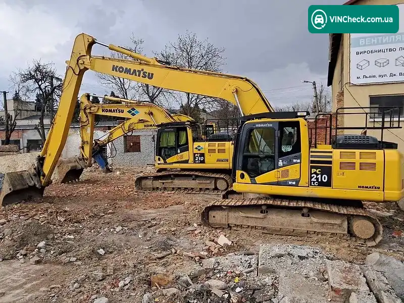 Komatsu PC 210LC-8 2017, фото з оголошення 1 з 8, VIN KMTPC243THKK60965