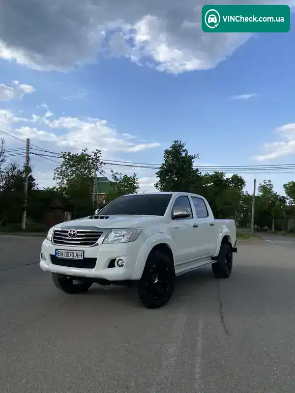 Toyota Hilux 2014, фото з оголошення 1 з 18, VIN AHTFR29G007040990