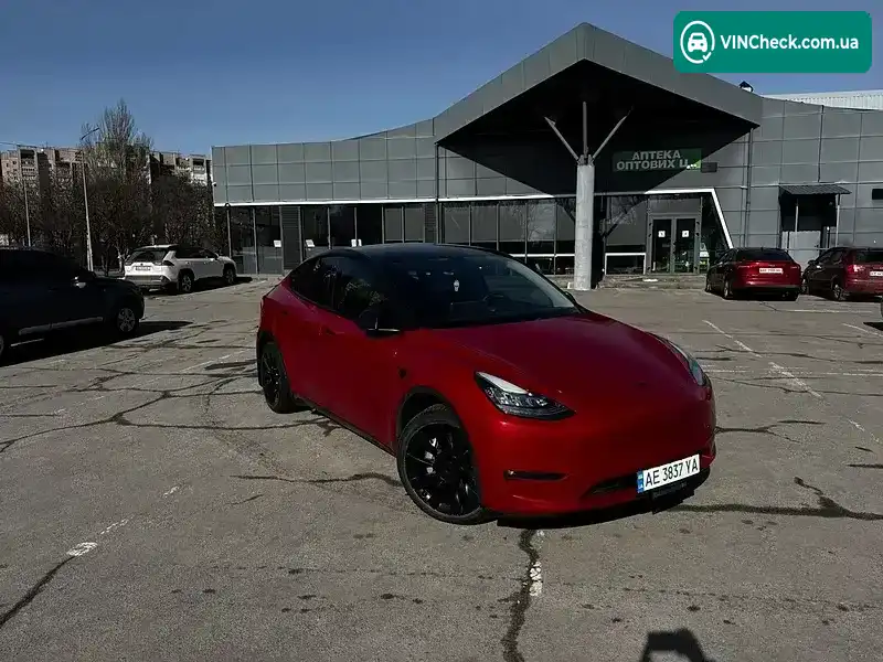 Tesla Model Y 2021, фото з оголошення 1 з 12, VIN 7SAYGDEE7NF350229