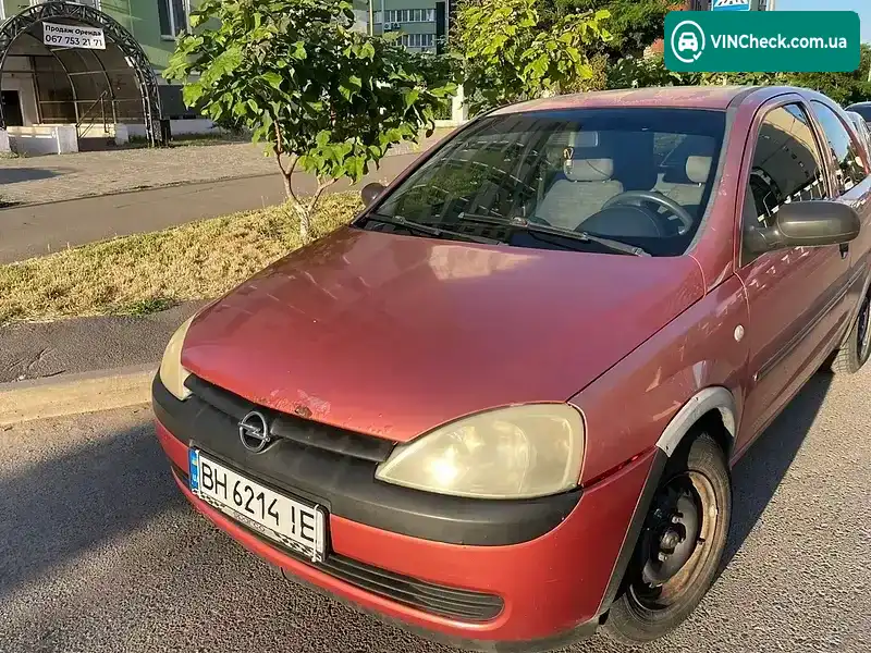 Opel Corsa 2001, фото з оголошення 2 з 10, VIN W0L0XCF0814158885