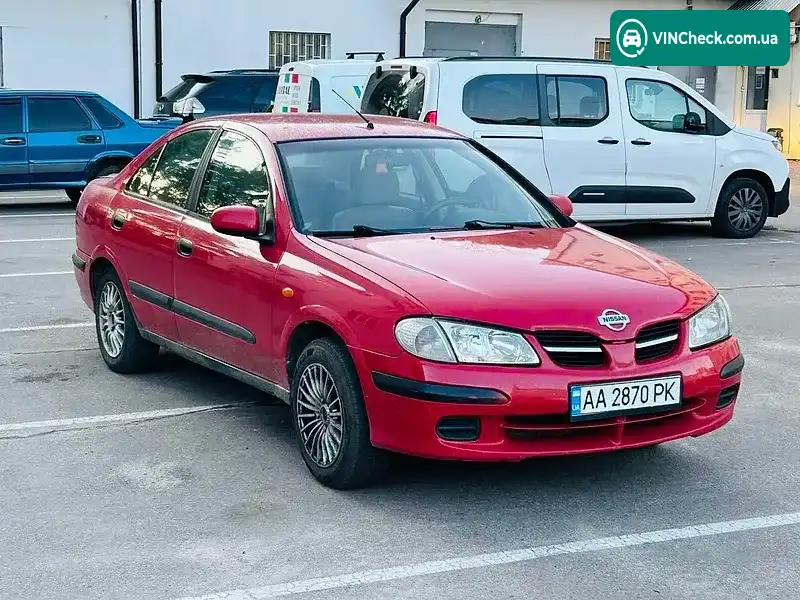 Nissan Almera 2002, фото з оголошення 2 з 14, VIN SJNBBAN1630319654