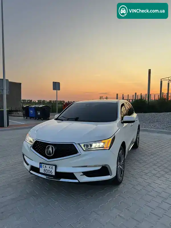 Acura MDX 2019, фото з оголошення 1 з 21, VIN 5J8YD4H55KL037076